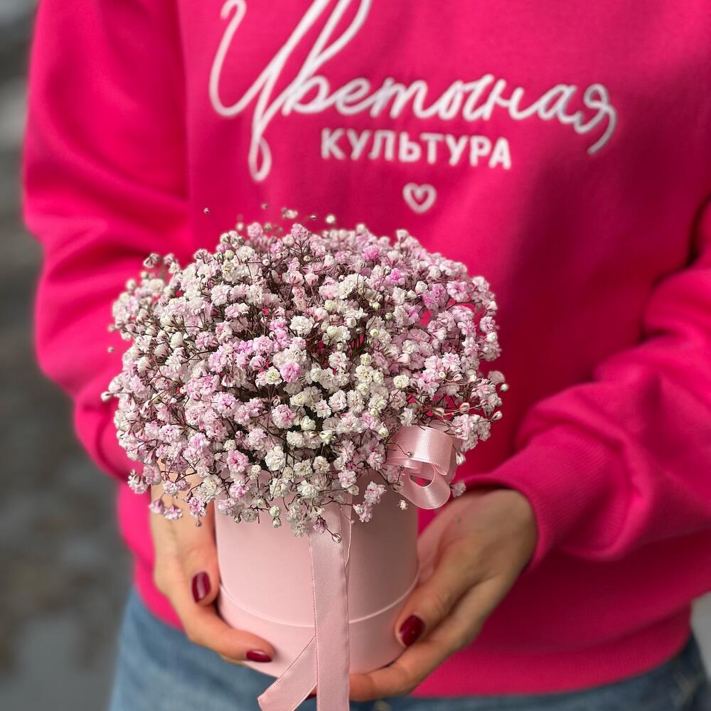 Цветочный комплимент из гипсофилы Цветочный комплимент из гипсофилы