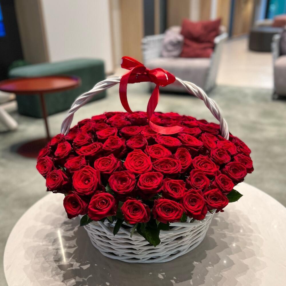 Корзина с цветами