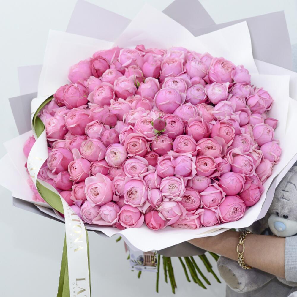 Пионовидные розы Силва Пинк