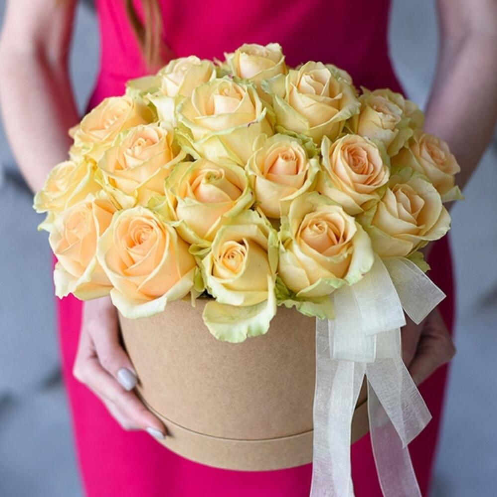 Коробка роз